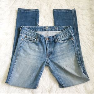7 for all Mankind Kale Light Wash Jeans
